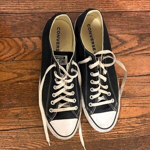 Converse Low Top Sneakers in Black and White